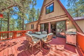 Pet-Friendly Ruidoso Cabin with Deck and Grill!